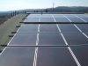 Befestigungsarbeit Photovoltaikpaneelen auf dem Dach